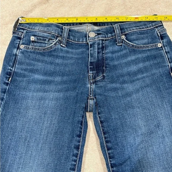 Kut From The Kloth Jeans Womens 27Blue Denim Pants Bootcut Flare Ladies Mid Rise - Picture 9 of 12